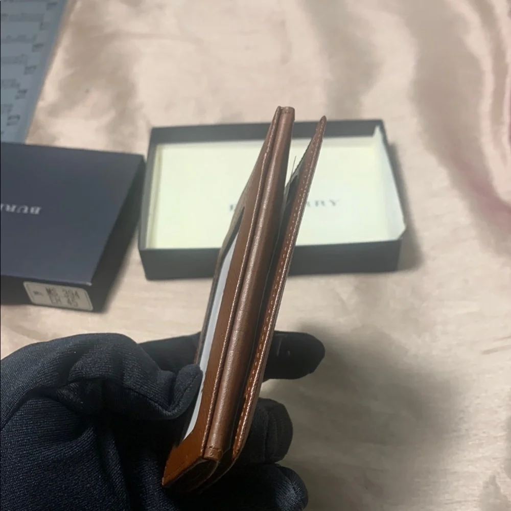 Burberry Brown Leather Wallet